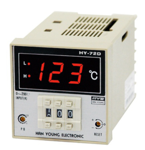 Bộ điều khiển nhiệt độ Hanyoung HY-72D-PKMNR-08 72x72mm