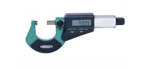 Panme đo ngoài điện tử INSIZE 3102-200 (175-200mm/7-8"; ±4µm; loại cơ bản; có đầu ra dữ liệu)