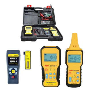 Máy xác định vị trí cáp điện trong tường & Mạng LAN SEW 5001 TK ( KIT 5500 CB & 185 LCT )