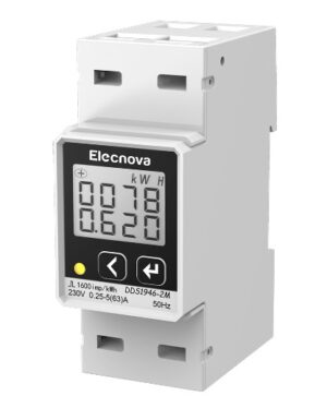 Đồng hồ giám sát năng lượng 1 pha -DDS1946 2P