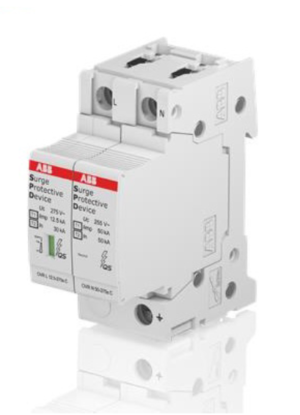 2CTB803972R1100 – CB chống sét ABB OVR T2 1N 40-275 P QS 1P+N 40kA