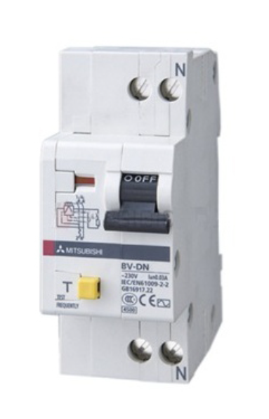 CB chống giật Mitsubishi BV-DN 1PN 20A 30mA 4.5kA