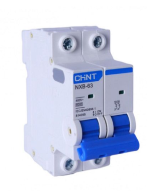 MCB Chint NXB-63 10A 6KA 2P