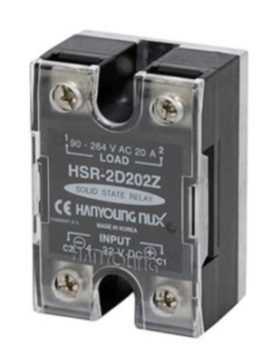 Rơ le bán dẫn Hanyoung HSR-2D202Z 20A 1 Pha
