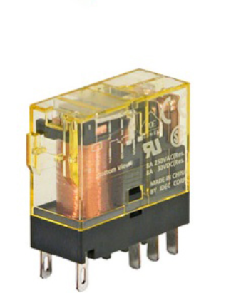 Rơ le trung gian IDEC RJ2S-CL-D24 24VDC 8A (8 chân dẹp)
