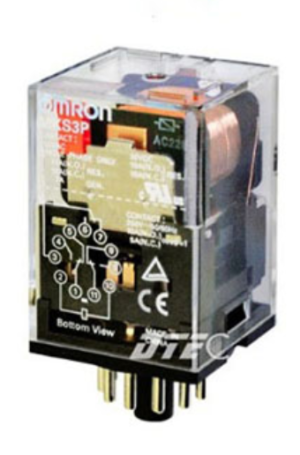 Rơ le trung gian Omron MKS3P AC220, 11 chân